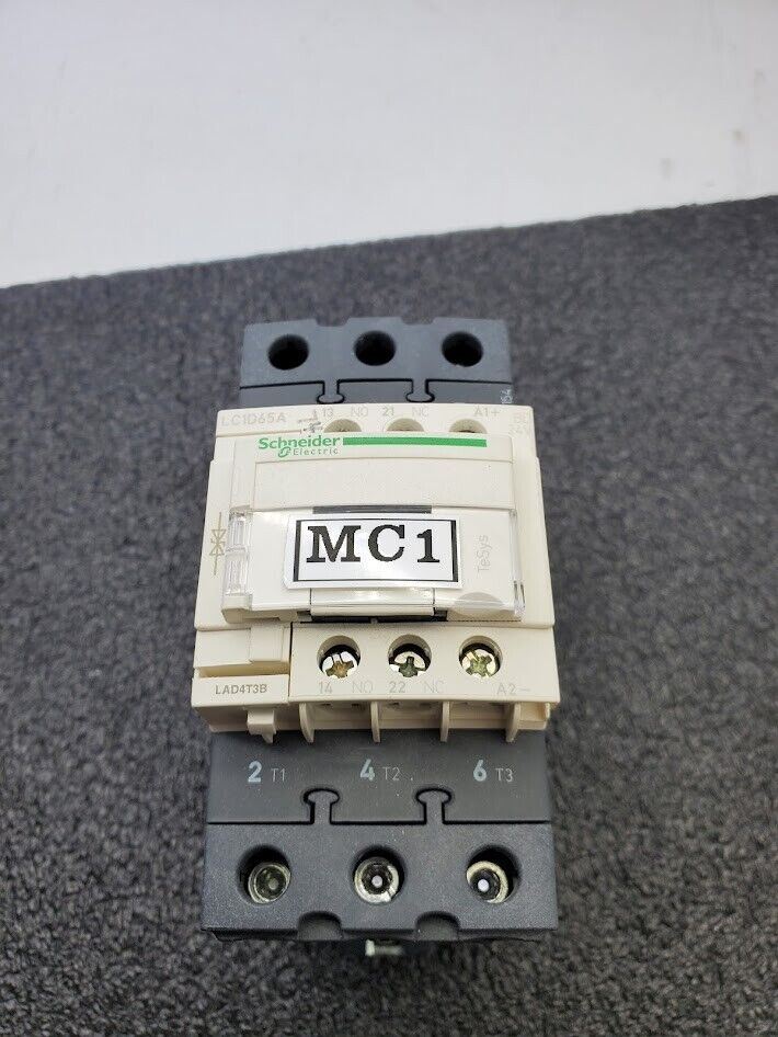 Square D Schneider Electric LC1D65A G7 12-24V Coil 65 AMP 3 Pole Contactor
