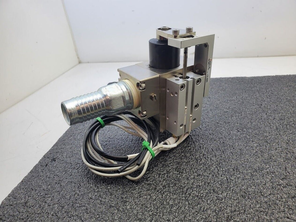 SMC MXH10-30 Custom 1" Barbed Hose to 3/4" Vacuum Shutoff Valve w/Sensors