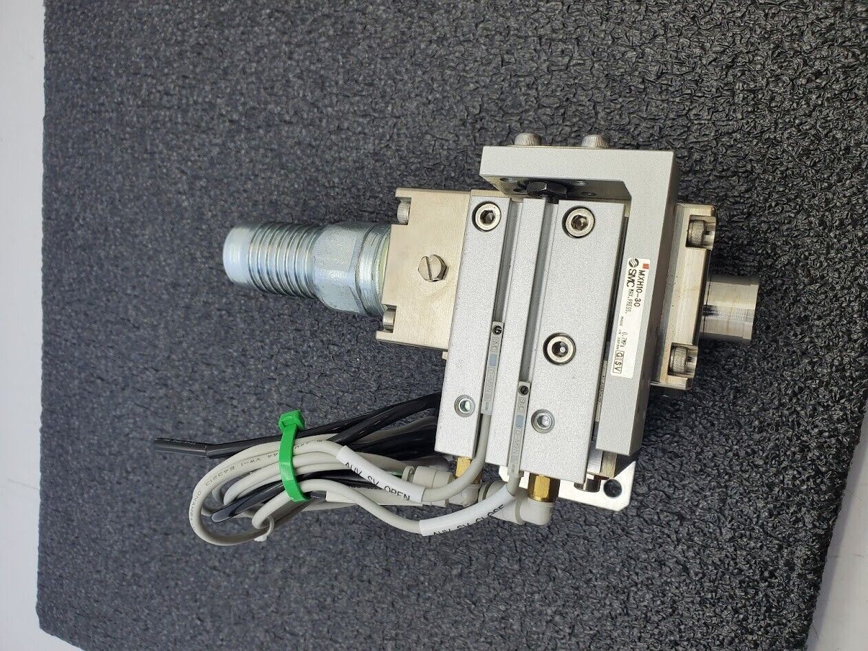 SMC MXH10-30 Custom 1" Barbed Hose to 3/4" Vacuum Shutoff Valve w/Sensors
