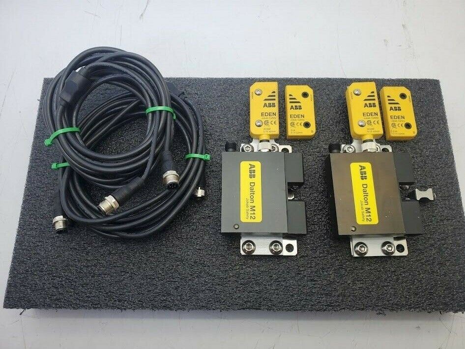 ABB Dalton M12 Electromechanical Lock Ball Latch Ple/SIL3 Adam Eva Door Sensor