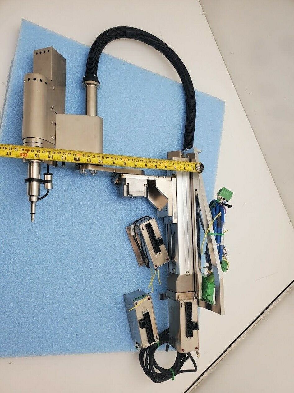 3x Axis Custom Scara Screwdriver IAI Robot 2x Harmonic Drive Servo Motors