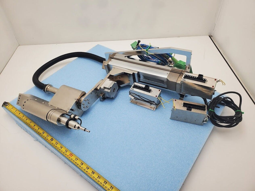 3x Axis Custom Scara Screwdriver IAI Robot 2x Harmonic Drive Servo Motors