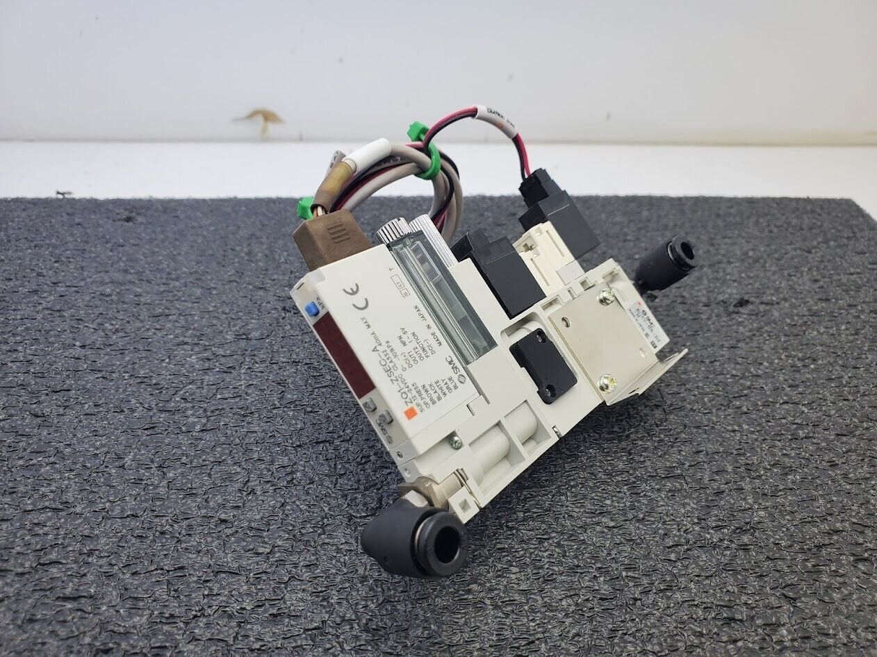 SMC ZQ1-ZSEC-A Digital Compact Vacuum Ejector ZQ1101U-K25L Valve Working Pull