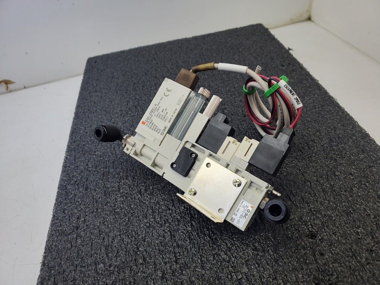 SMC ZQ1-ZSEC-A Digital Compact Vacuum Ejector ZQ1101U-K25L Valve Working Pull