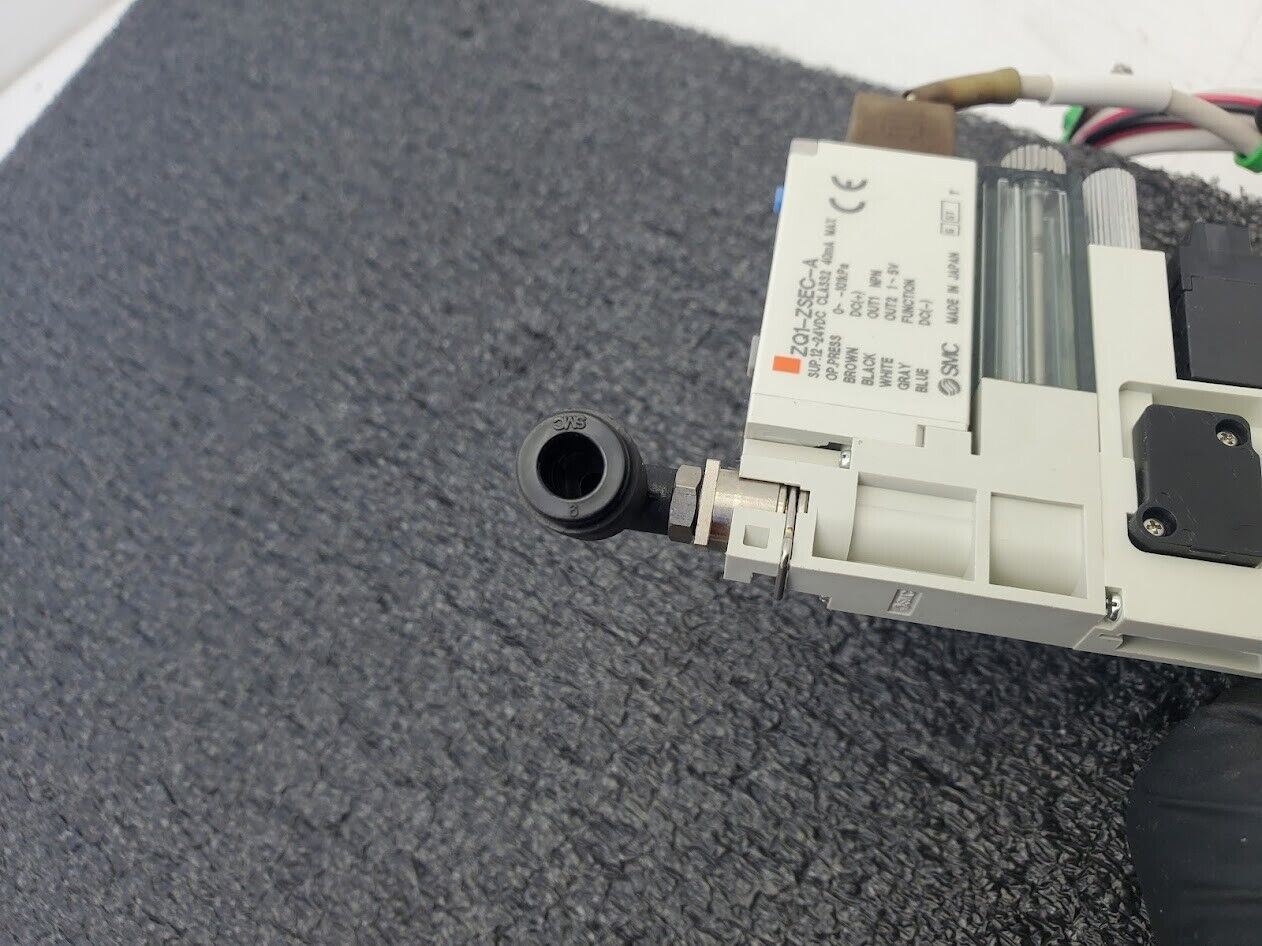 SMC ZQ1-ZSEC-A Digital Compact Vacuum Ejector ZQ1101U-K25L Valve Working Pull
