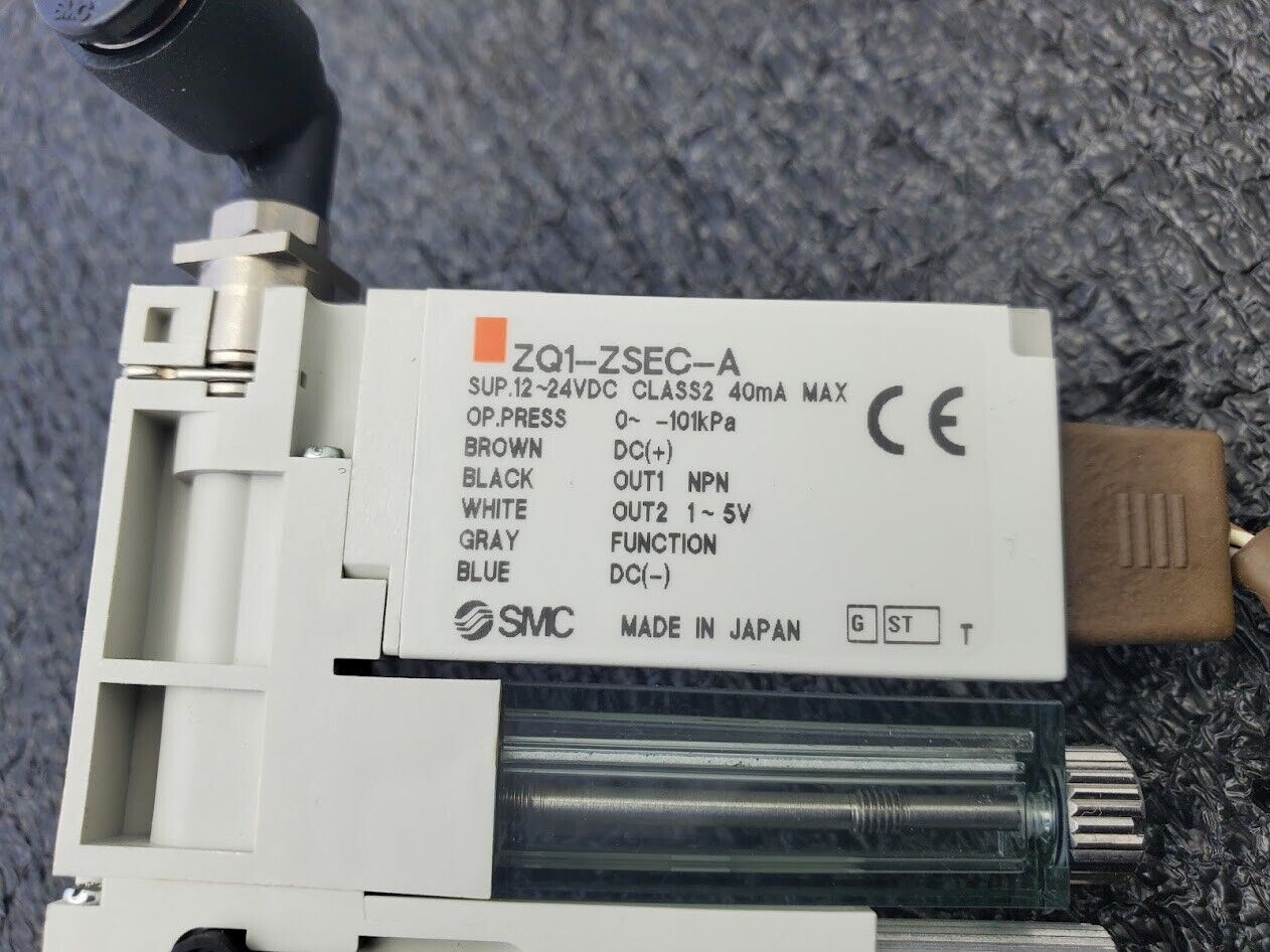 SMC ZQ1-ZSEC-A Digital Compact Vacuum Ejector ZQ1101U-K25L Valve Working Pull