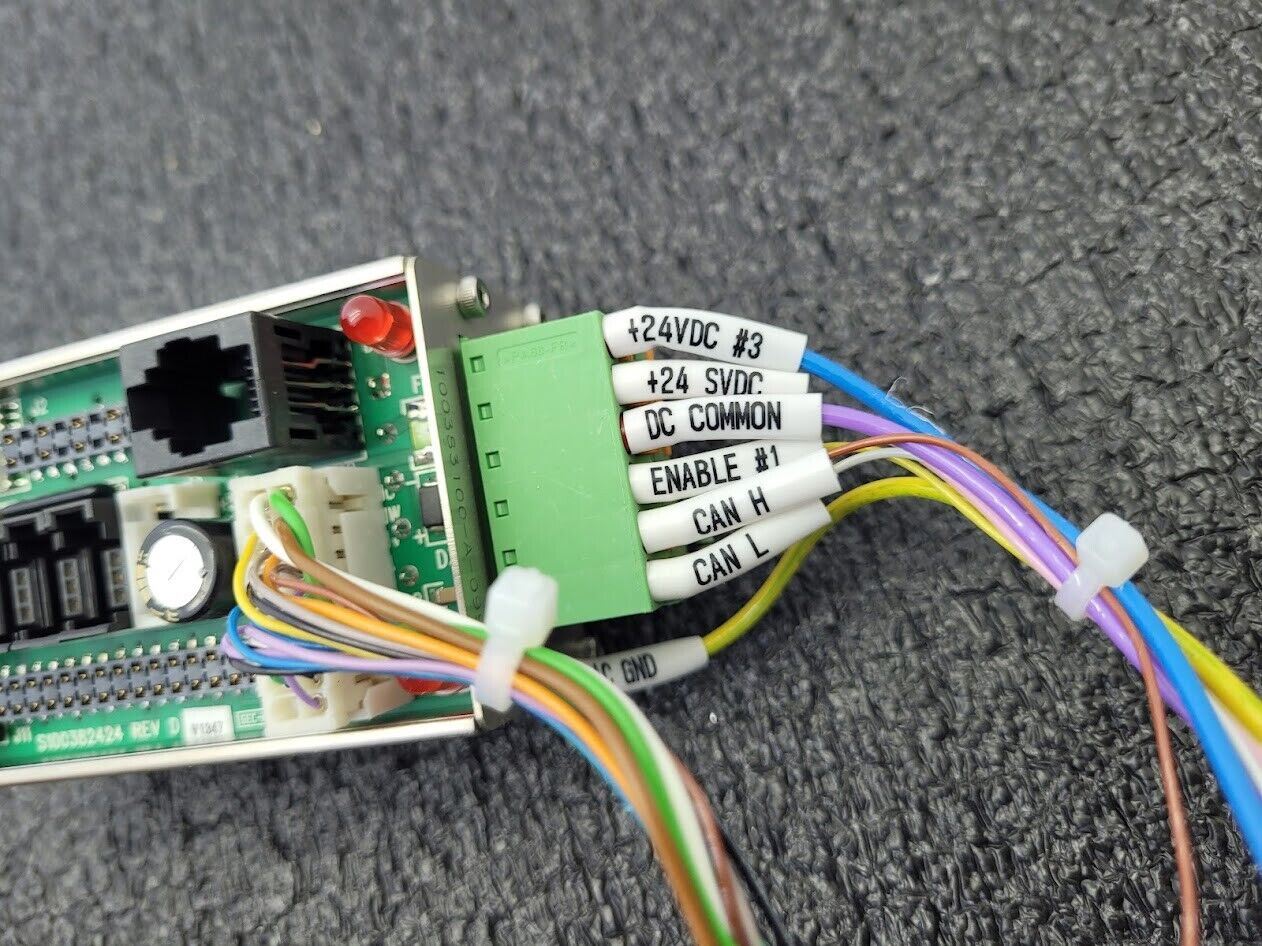 Harmonic Drive Systems AC 24V Servo Actuator FHA-14C-50-US200-E w/control board