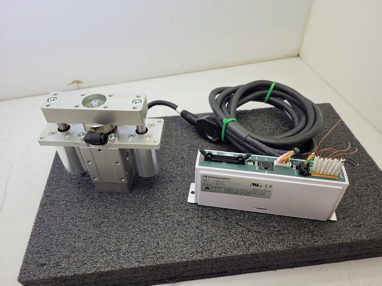 IAI RCP2-SRGD4R Robo Cylinder Guided Linear Actuator With Servo Motor Controller