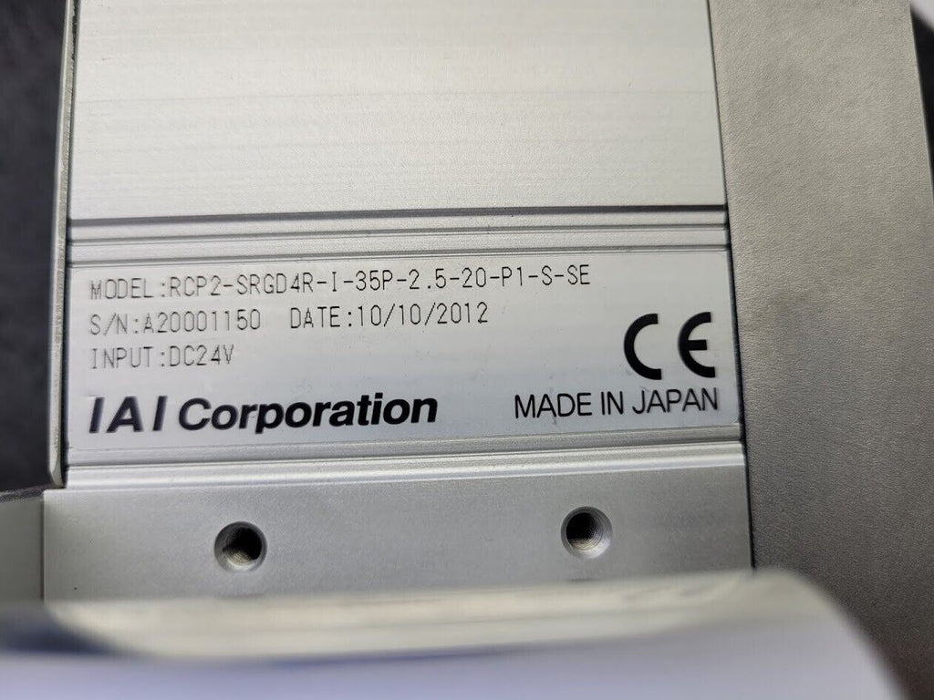 IAI RCP2-SRGD4R Robo Cylinder Guided Linear Actuator With Servo Motor Controller