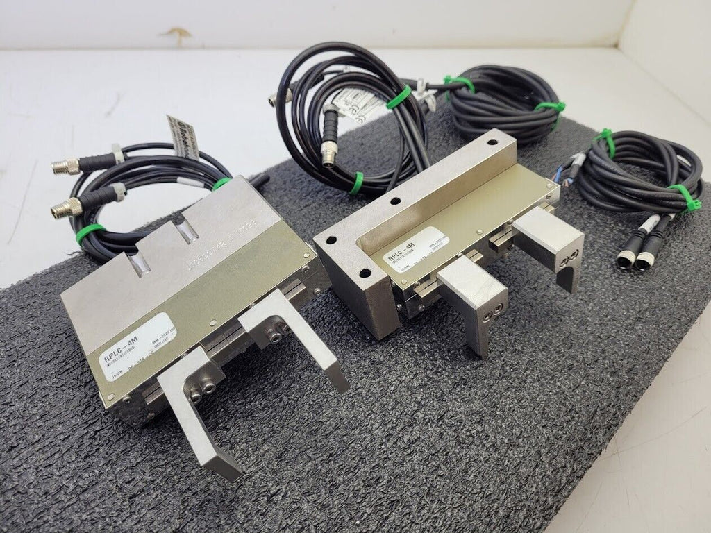 2x Destaco Robohand RPLC-4M Low Profile Cleanroom Parallel Gripper 1" Stroke