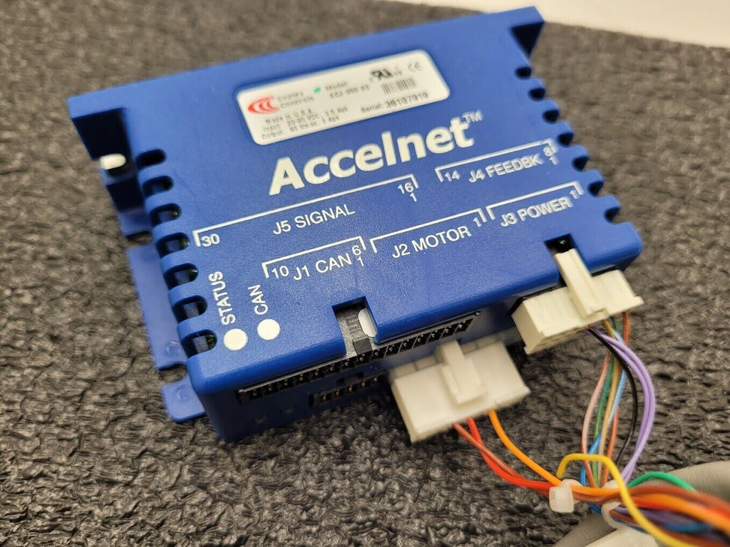 Custom Rotary Indexer Drive Robot Axis Maxon Servo Copley Accelnet ACJ-090-03