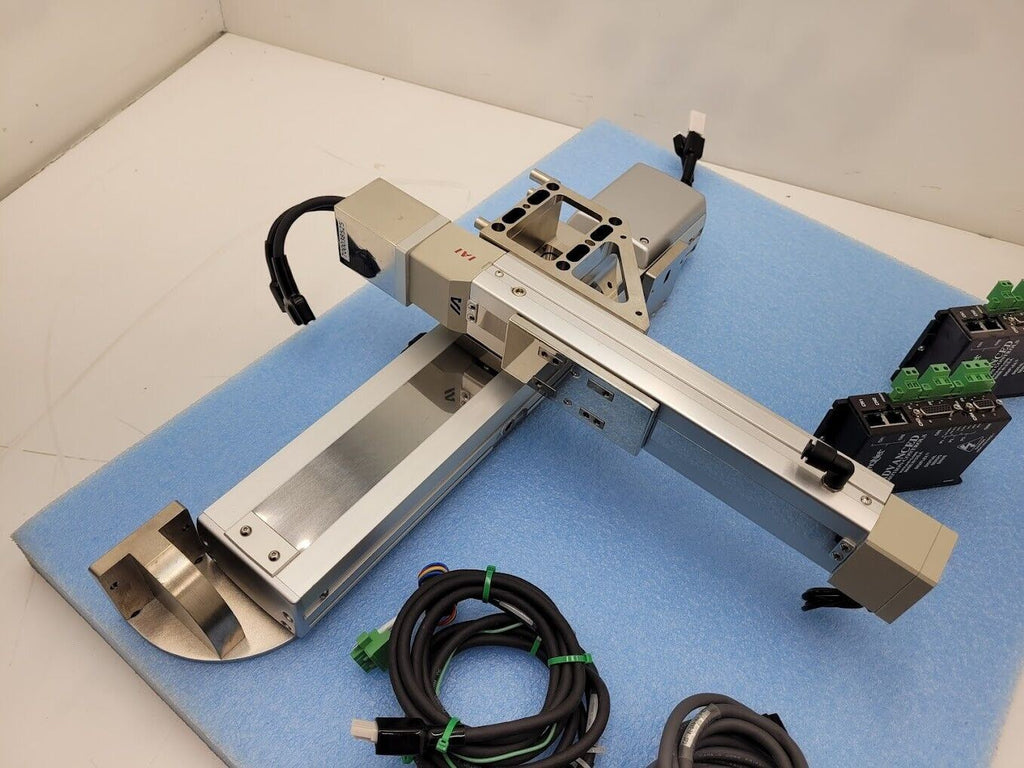 2 Axis IAI Robot Pick and Place ISPD + DS Actuators AMC Servo Drives + Cables B