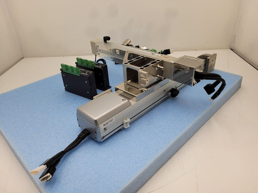 2 Axis IAI Robot Pick and Place ISPD + DS Actuators AMC Servo Drives + Cables B