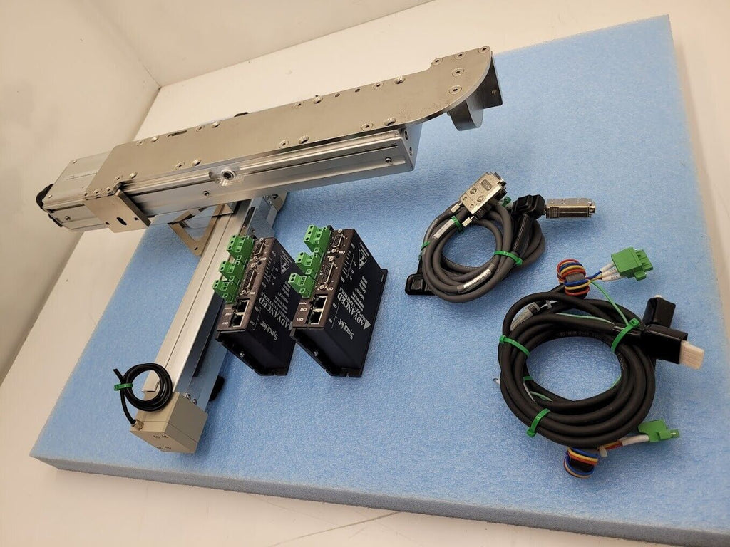 2 Axis IAI Robot Pick and Place ISPD + DS Actuators AMC Servo Drives + Cables B