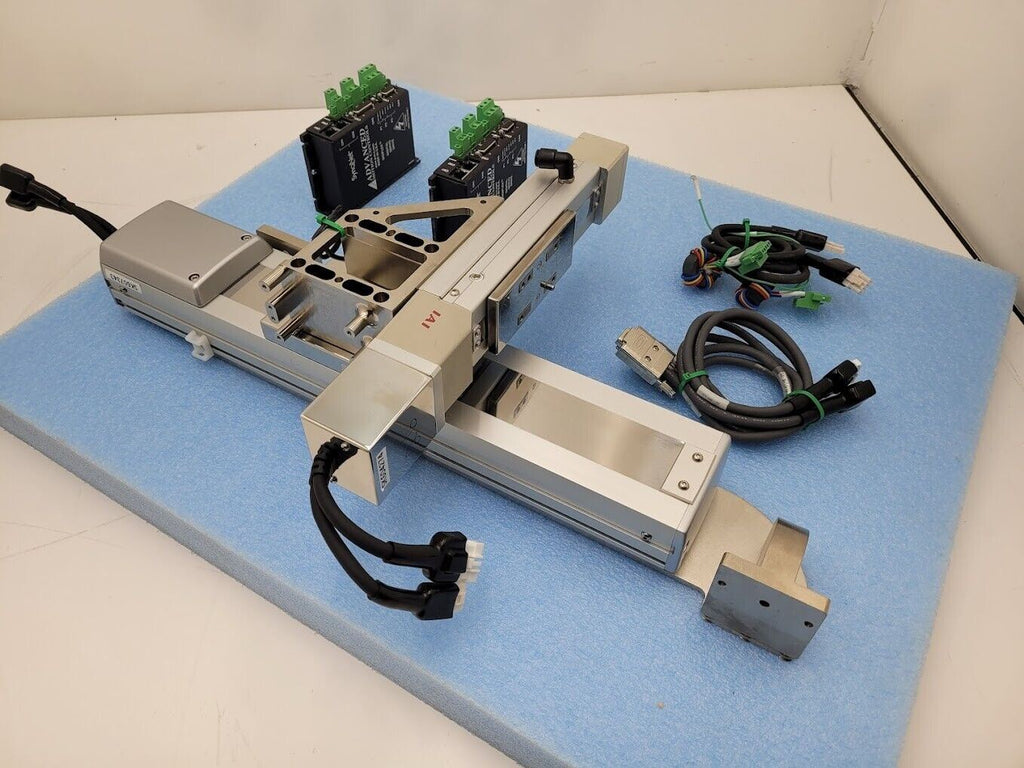 2 Axis IAI Robot Pick and Place ISPD + DS Actuators AMC Servo Drives + Cables C