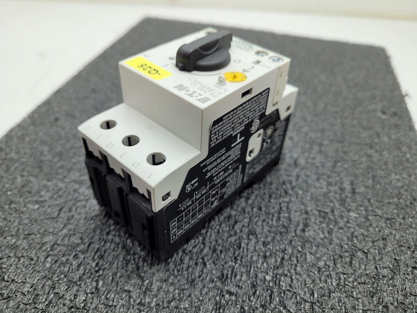Eaton Moeller PKZM0-1.6 Thermal Magnetic Circuit Breaker 1-1.6A XTPR1P6BC1 600V