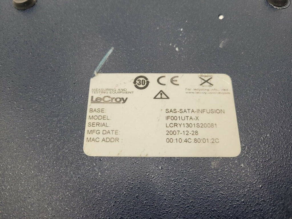 2x LeCroy Sas Sata InFusion Emulator Error Injector Traffic Modification System