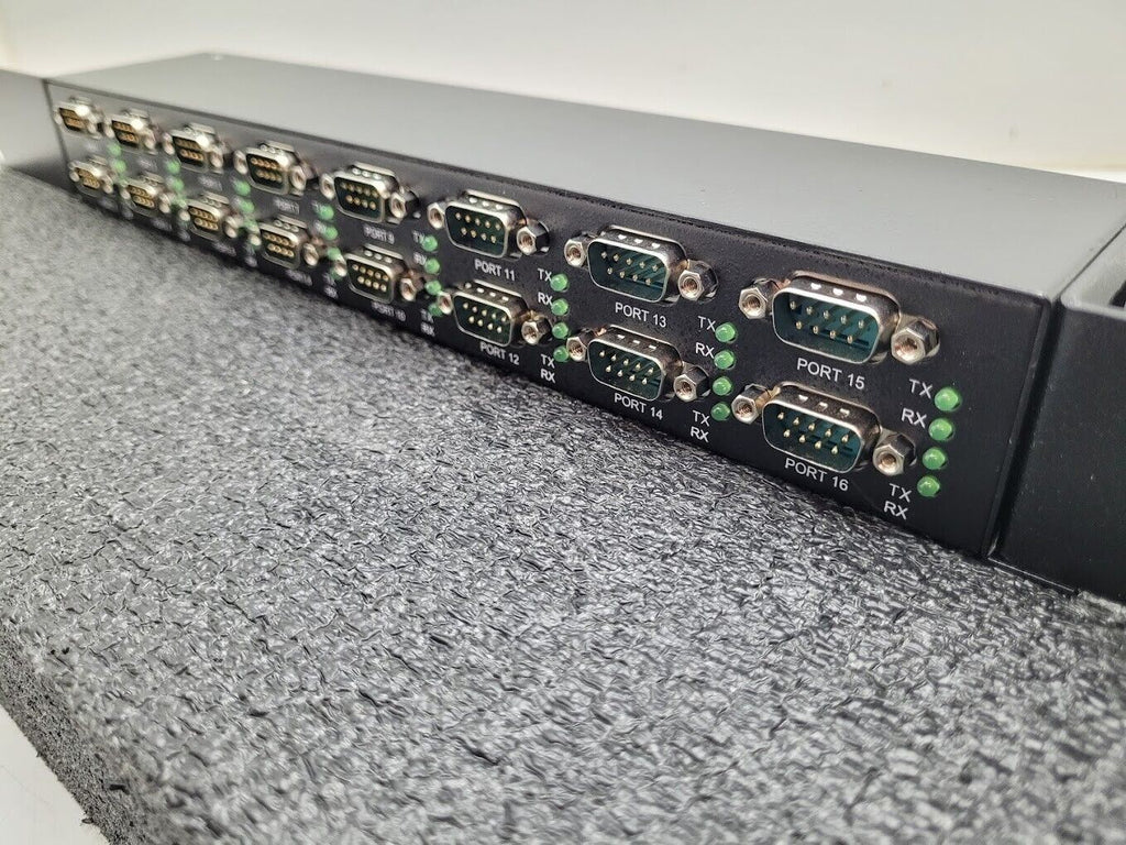 USC CoolGear USB 2.0 to 16-port RS232 Serial Adapter USB-RS232 Adapter 7-24VDC