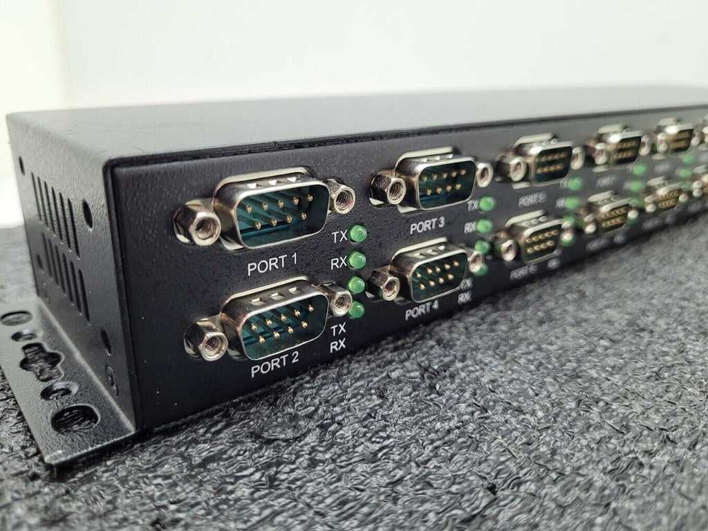 USC CoolGear USB 2.0 to 16-port RS232 Serial Adapter USB-RS232 Adapter 7-24VDC B