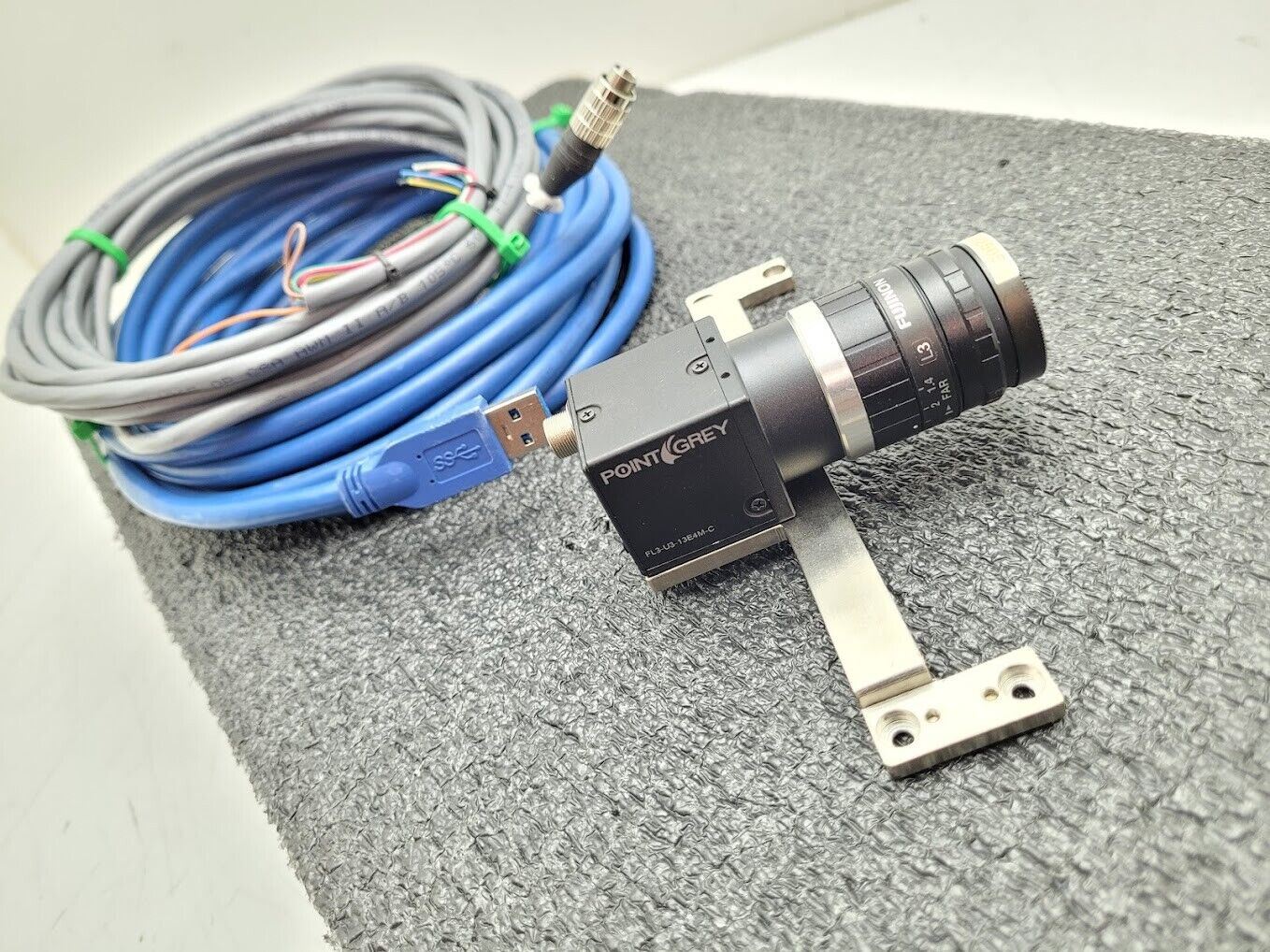FLIR PointGrey FL3-U3-13E4M-C Industrial USB 2.0 Camera Fujinon Lens C Mount