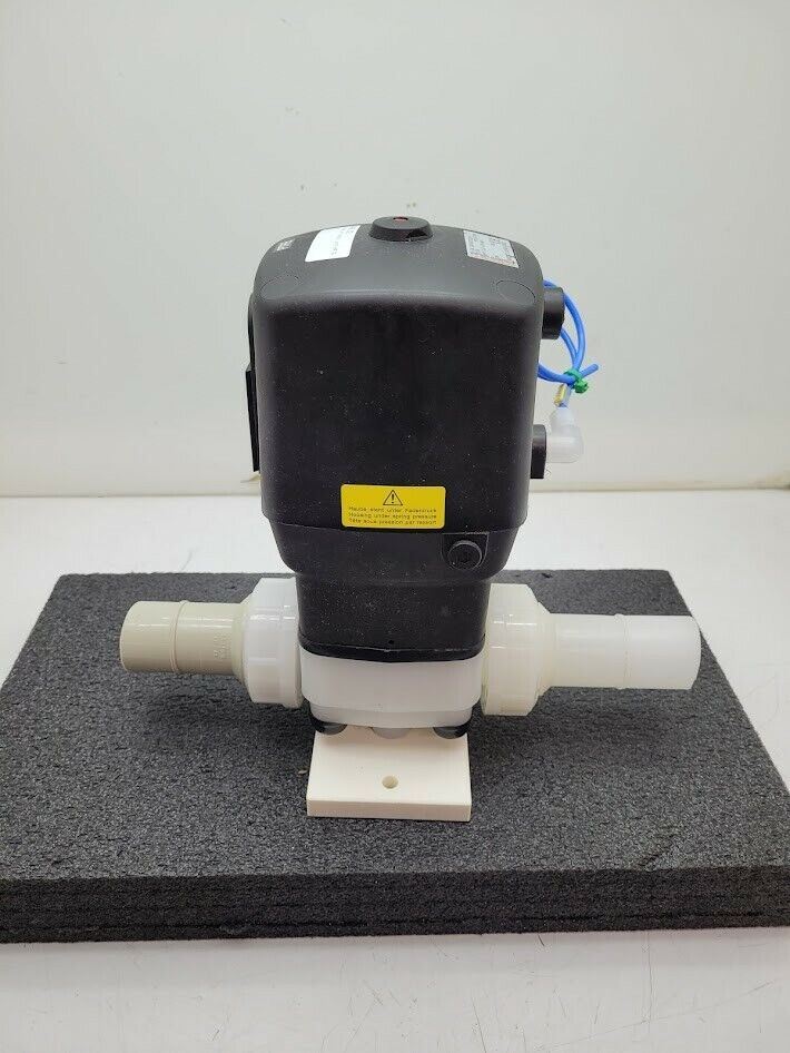 Gemu 2" DN32 Diaphragm Shutoff Valve Air Open Spring Close PTFE 630 32D78205E13