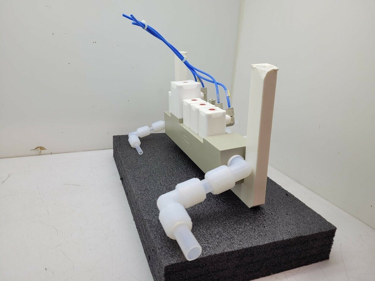 Gemu 5 Valve Diaphragm Shutoff Manifold Valve Air Open Spring Close PN4 PP "B"