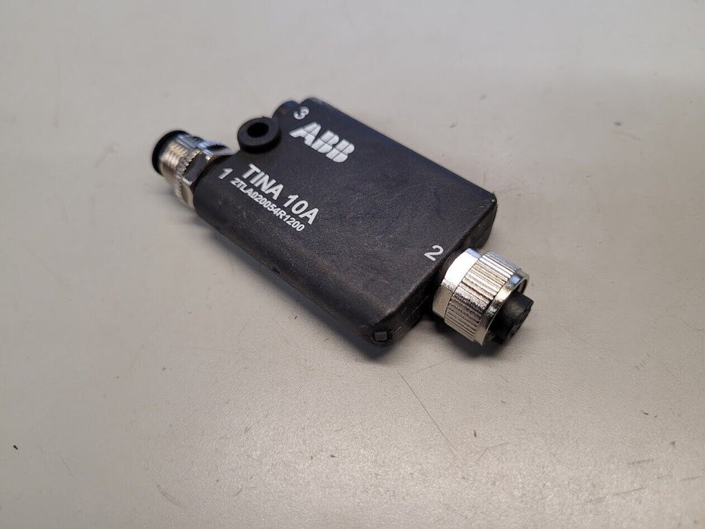 Jokab Safety ABB 2TLA020054R1200 TINA 10A M12-5 DYNlink to M12-8 OSSD Adapter