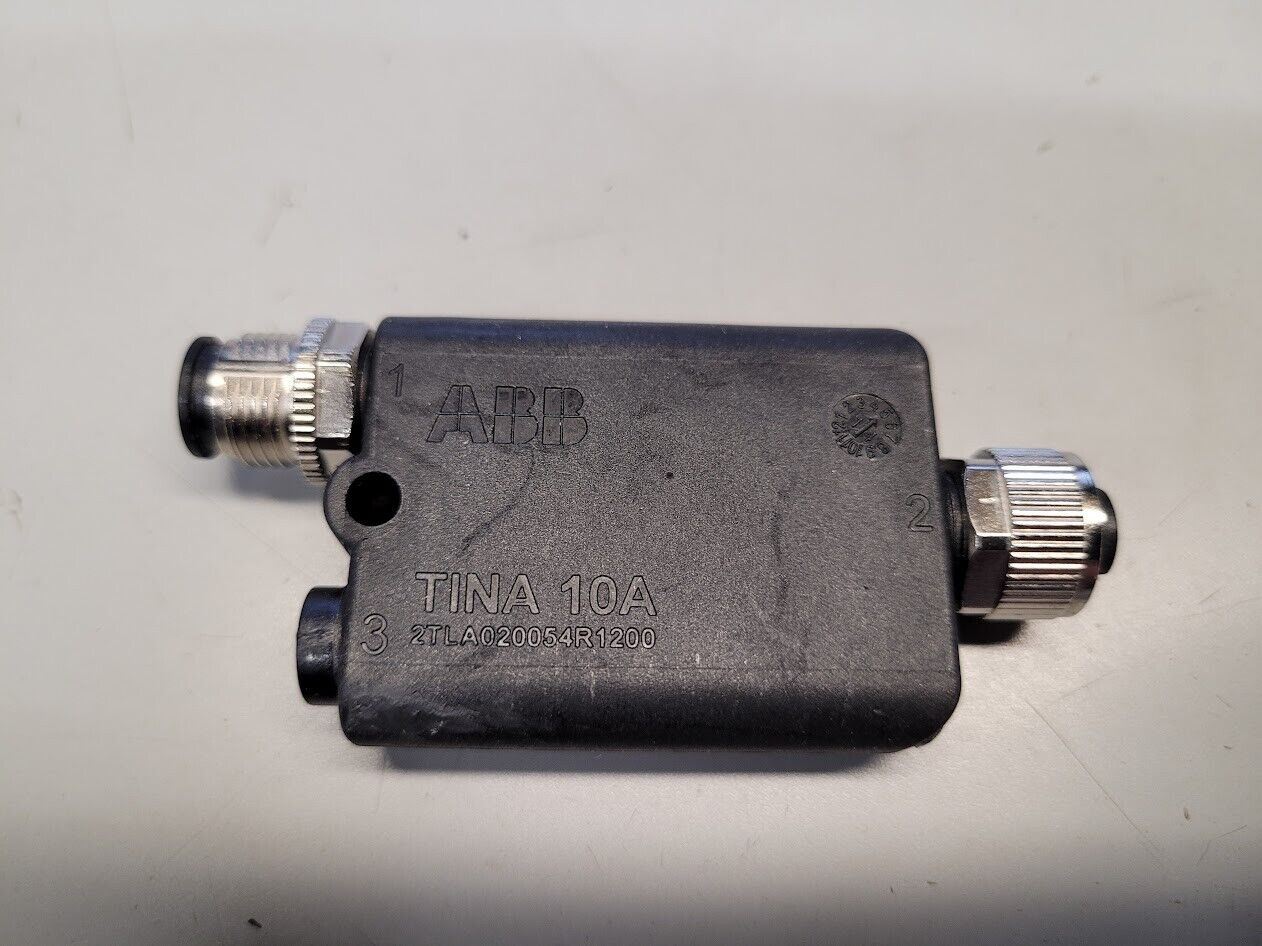 Jokab Safety ABB 2TLA020054R1200 TINA 10A M12-5 DYNlink to M12-8 OSSD Adapter
