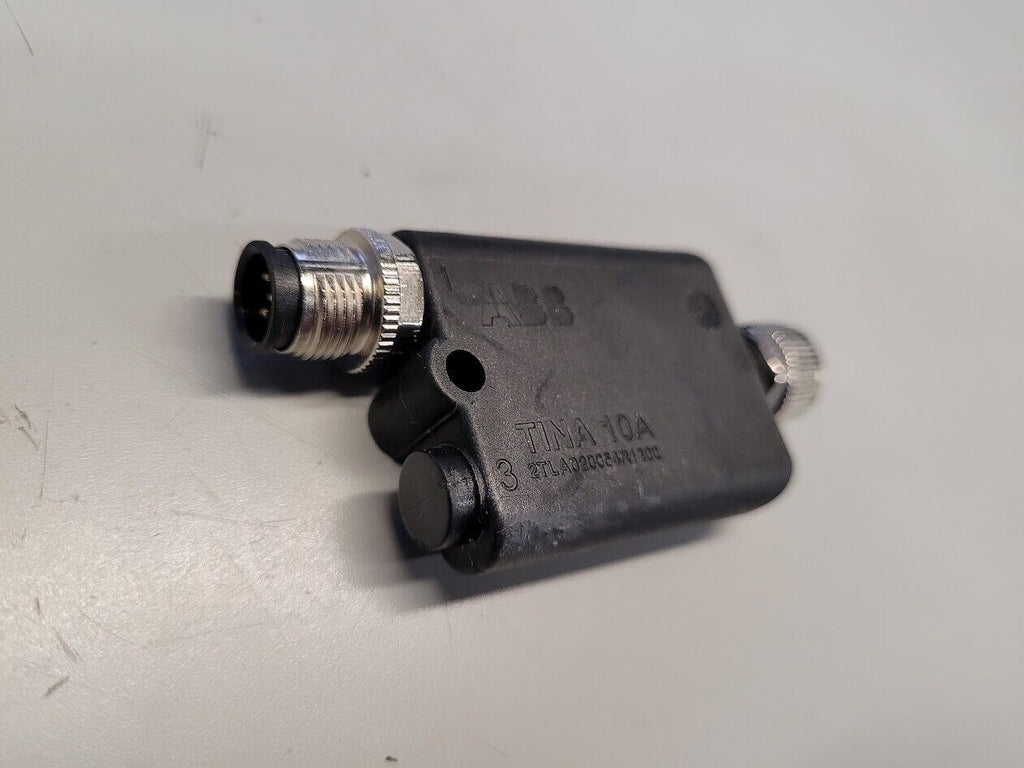 Jokab Safety ABB 2TLA020054R1200 TINA 10A M12-5 DYNlink to M12-8 OSSD Adapter
