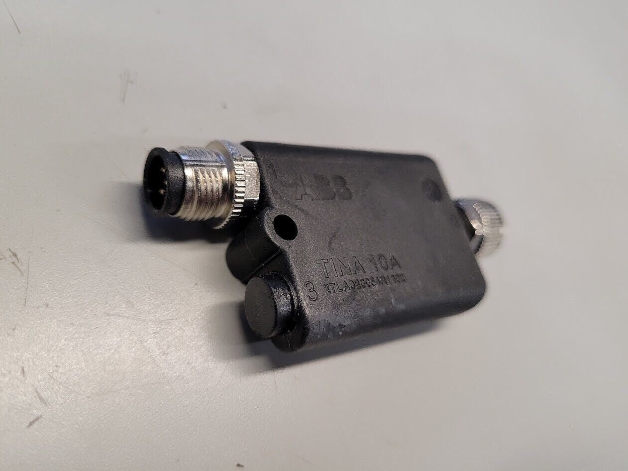 Jokab Safety ABB 2TLA020054R1200 TINA 10A M12-5 DYNlink to M12-8 OSSD Adapter