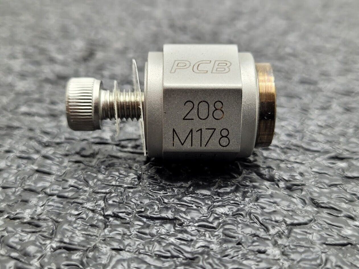 PCB Piezotronics Load Cell Force Sensor ICP 208 M178 Working Pull w/ Impact Cap