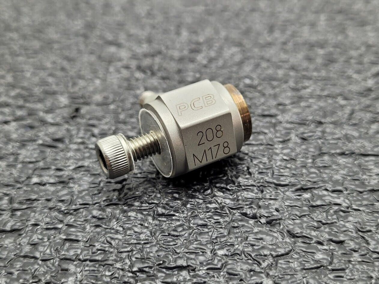 PCB Piezotronics Load Cell Force Sensor ICP 208 M178 Working Pull w/ Impact Cap