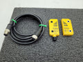 Jokab Safety ABB Adam Eva Door Sensors 0-15mm +/- 2MM w/ Cable M12-5 Barrel