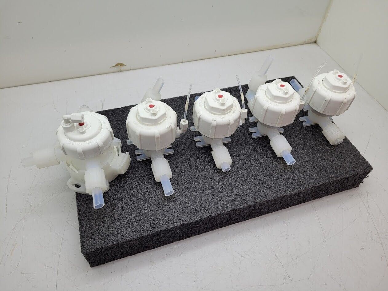 Flouroware 202-66-01 Pneumatic Actuated Diaphragm Valve Lot 1/2" Orifice 2,3-Way