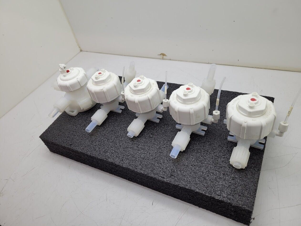 Flouroware 202-66-01 Pneumatic Actuated Diaphragm Valve Lot 1/2" Orifice 2,3-Way