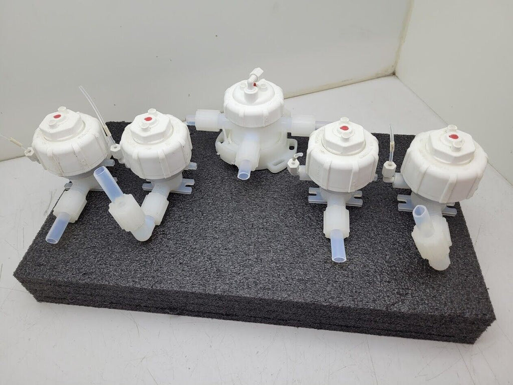 Flouroware 202-66-01 Pneumatic Actuated Diaphragm Valve Lot 1/2" Orifice 2,3-Way