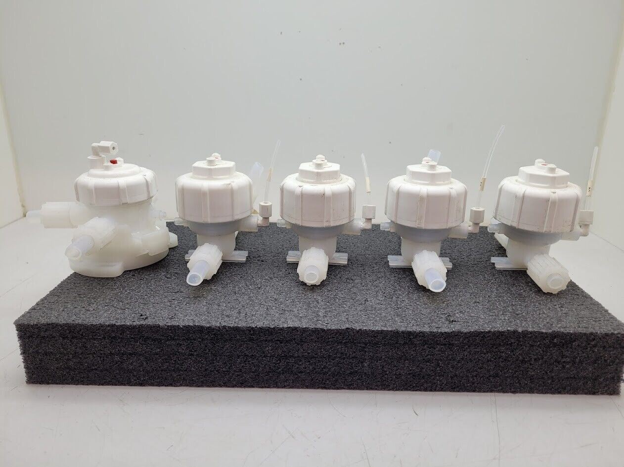 Flouroware 202-66-01 Pneumatic Actuated Diaphragm Valve Lot 1/2" Orifice 2,3-Way