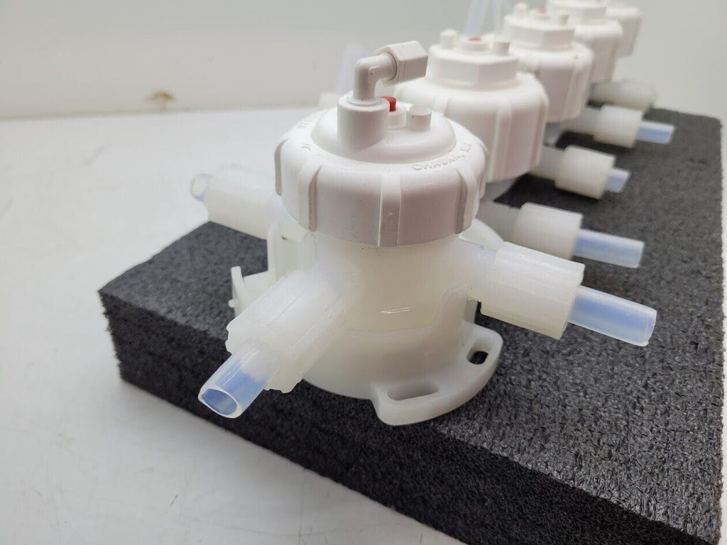 Flouroware 202-66-01 Pneumatic Actuated Diaphragm Valve Lot 1/2" Orifice 2,3-Way