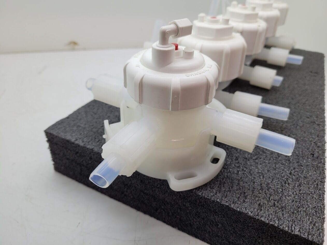 Flouroware 202-66-01 Pneumatic Actuated Diaphragm Valve Lot 1/2" Orifice 2,3-Way