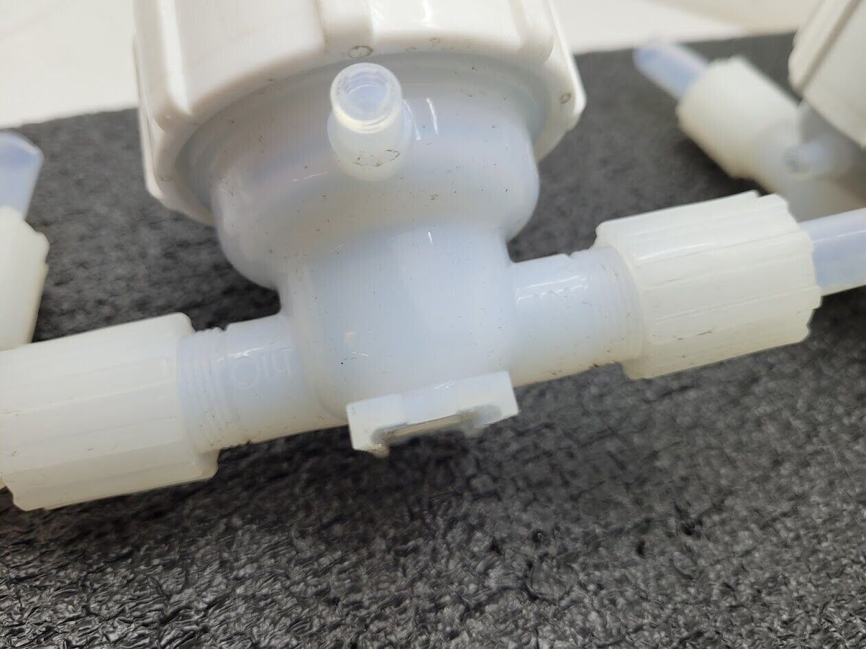 Flouroware 202-66-01 Pneumatic Actuated Diaphragm Valve Lot 1/2" Orifice 2,3-Way