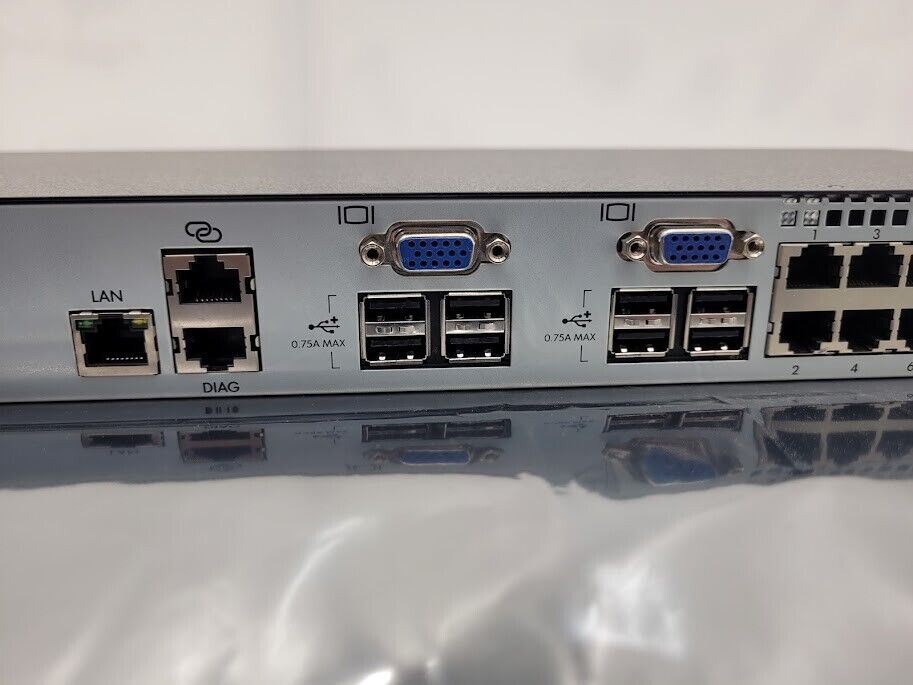 HP Hewlett Packard AF652A KVM Switch 16 Ports Rack Mount Ears 764366-001