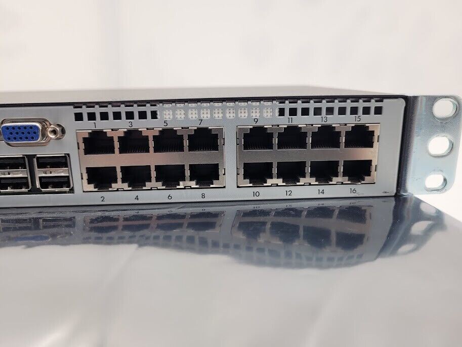 HP Hewlett Packard AF652A KVM Switch 16 Ports Rack Mount Ears 764366-001