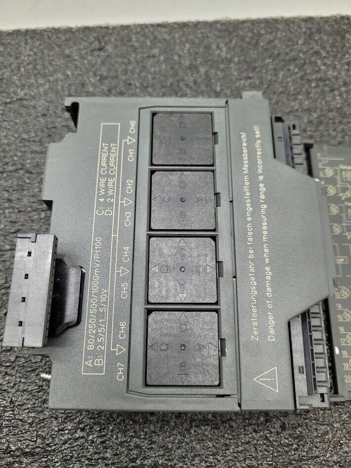 Siemens 6ES7 331-7KF02-0AB0 Analog Input Module AI 8x12BIT Working Pull