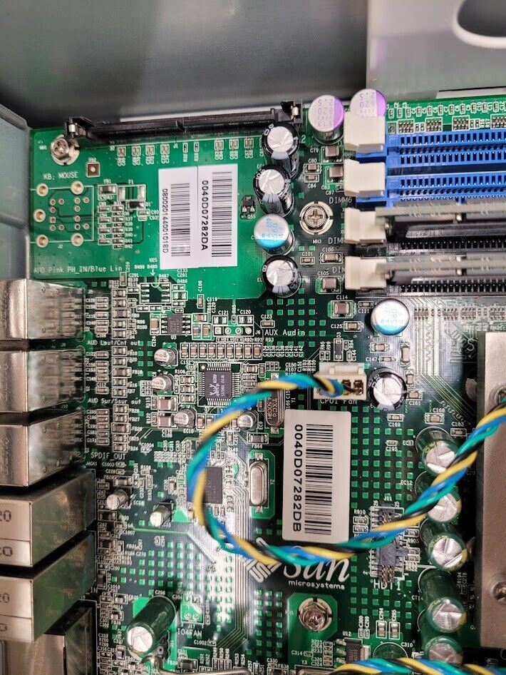 Sun Ultra 40 Workstation 2x Opteron 280 8GB Ram NVidia QuadroFX 3450 Very Clean