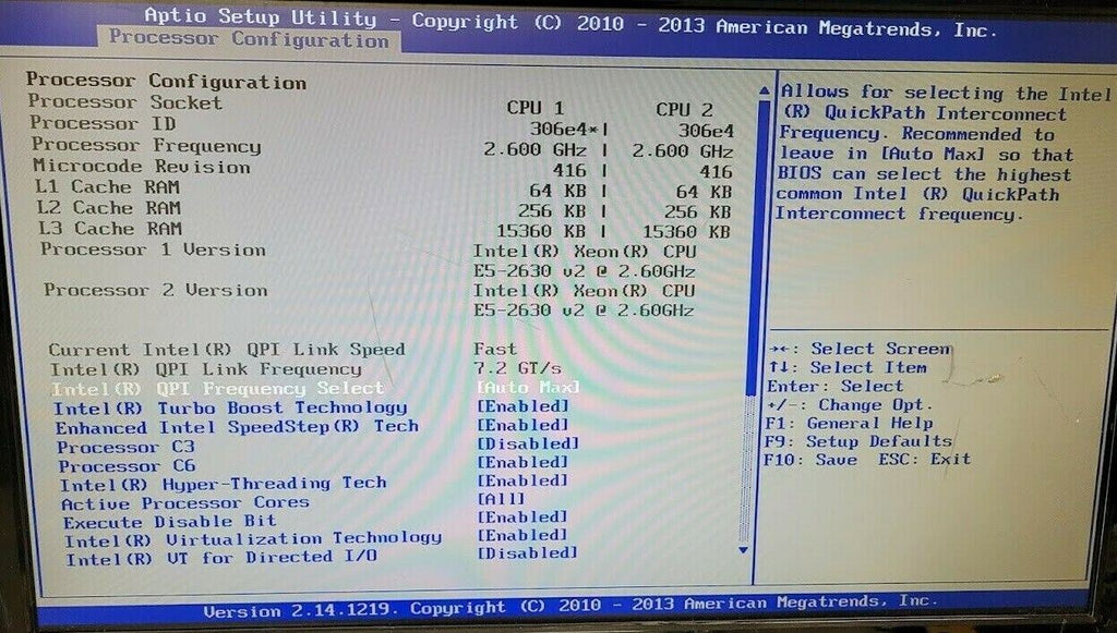 Intel S2600GZ 1U 8-Bay SFF Workstation Server 2X E5-2630 128Gb (8x16) Tested