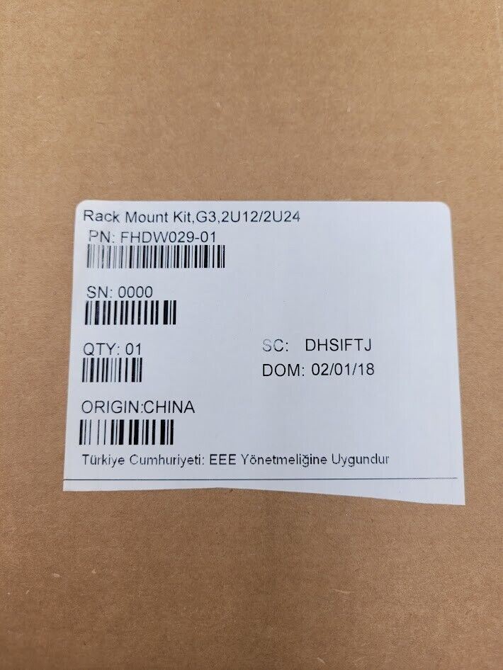 Dell Compellent SC20xx / SC40xx Left & Right Rack Sliding Rails NEW 994058-11