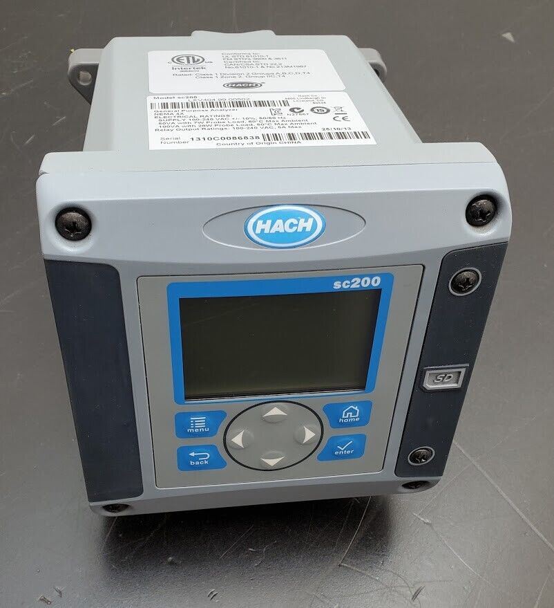 Hach SC200 NEMA 4X Universal Controller General Purpose Analyzer LXV404.99.00502
