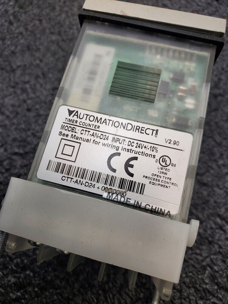 Automation Direct CTT-AN-D24 V2.90 Digital Timer Counter Tachometer 24VDC