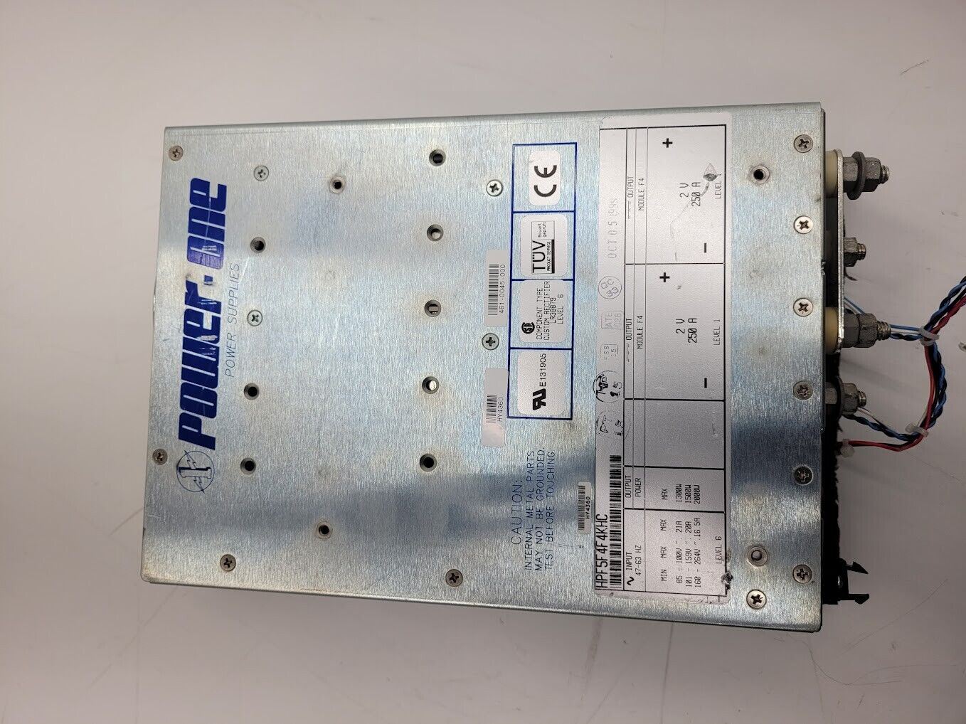 Power-One 2x 2VDC 250A HPF5F4F4KHC Dual Output 2V 500A Power Supply 2kW 2000W