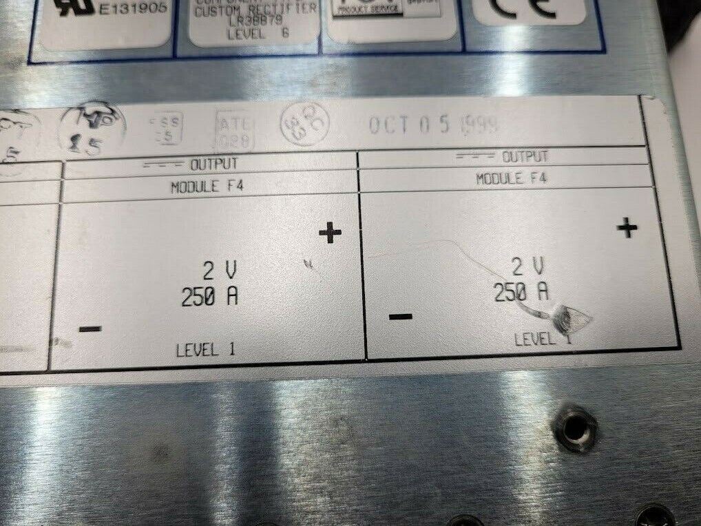Power-One 2x 2VDC 250A HPF5F4F4KHC Dual Output 2V 500A Power Supply 2kW 2000W